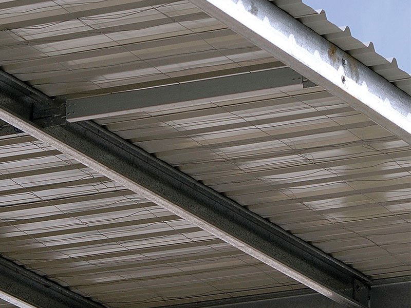 A roof with Trimclad Roofing